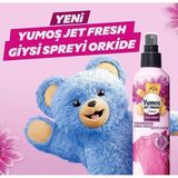 Yumoş Jet Fresh Orkide 200 ml Giysi Spreyi Aloe Vera Kokusu ile 10 Yıkama İçin Konsantre - 11,5 lt