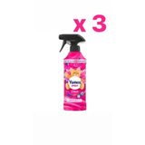Yumoş Oda ve Giysi Spreyi, 450ml x 3, Orkide