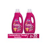Yumoş Sıvı Bakım Deterjanı Canlandırıcı Terapi Renkliler 30 Yıkama 1500ml x2
