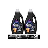 Yumoş Sıvı Bakım Deterjanı Canlandırıcı Terapi Siyahlar 50 Yıkama 2500 Ml X2