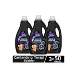 Yumoş Sıvı Bakım Deterjanı Canlandırıcı Terapi Siyahlar 50 Yıkama 2500 ml x3