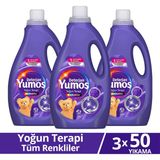 Yumoş Sıvı Bakım Deterjanı Yoğun Terapi Tüm Renkliler 50 Yıkama 2500 ml X3 - 2,5 lt