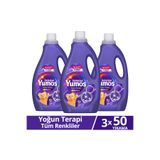 Yumoş Sıvı Bakım Deterjanı Yoğun Terapi Tüm Renkliler 50 Yıkama 2500 ml x3