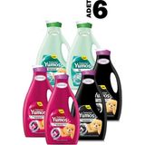 Yumoş Sıvı Deterjan Çeşitleri 2520 ml 6 Adet Yumoş Sivi Deterjan Çeşit 6