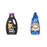 Yumoş Sıvı Deterjan Siyahlar İçin Canlandırıcı Bakım 1690 ml ve Yumoş Extra Çamaşır Yumuşatıcısı Lilyum 1440 ml
