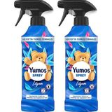 Yumoş Sprey Lilyum Koku Kesesi 2 x 450 ml Yıkaması Zor Eşyalar İçin Ferahlatıcı Etki