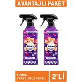 Yumoş Sprey Lotus 2 X 450 Ml 3 Adet