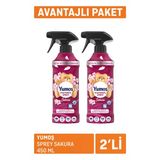 Yumoş Sprey Sakura 2 X 450 Ml 3 Adet