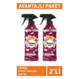 Yumoş Sprey Sakura 2 x 450 Ml