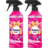 Yumoş Sprey Yıkaması Zor Eşyalar Için Orkide 450 ml 2 Adet + Demstar Mikrofiber Bez Dm