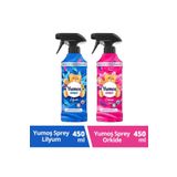 Yumoş Sprey Yıkaması Zor Eşyalar Için Orkide ve Lilyum 450 ml
