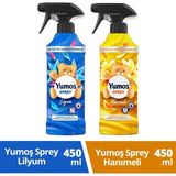 Yumoş Sprey Yıkaması Zor Eşyalar Lilyum 450 ml 1ADET+ Sprey Yıkaması Zor Hanımeli 450 ml 1ADET