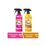 Yumoş Sprey Yıkaması Zor Eşyalar Orkide 450 Ml 1Adet Sprey Yıkaması Zor Hanımeli 450 Ml 1Adet