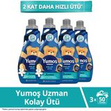 Yumoş Uzman Kolay Ütü Konsantre Yumuşatıcı 1200 ml x4 - 1,2 lt