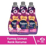 Yumoş Uzman Renk Koruma Konsantre Yumuşatıcı 1200 ml x3 - 1,2 lt