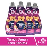 Yumoş Uzman Renk Koruma Konsantre Yumuşatıcı 1200 ml x4 - 1,2 lt