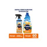 Yumoş Yumoş Açık Hava Etkisi Nergis 1440 Ml x1 +Yumoş Açık Hava Etkisi Giysi Spreyi Nergis 430 Ml x1