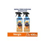 Yumoş Yumoş Açık Hava Etkisi Sprey Yıkanması Zor Eşyalar İçin Giysi Spreyi Nergis 430 Ml X2