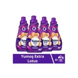 Yumoş Yumoş Extra Çamaşır Yumuşatıcı Lotus 1008 Ml X4