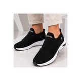 YUMOZZE Ferrosa 041 Ortapedik Triko Siyah-Beyaz Rahat Unisex Spor Ayakkabı