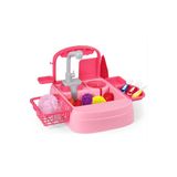 Yumurcak Oyuncak GAL Pilli Mutfak Lavabosu Pembe