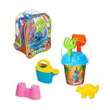 Yumurcak Toyz 04063 Stitch Resimli Sırt Çantası Plaj Seti Kız Erkek Çocuk Oyuncak Eğitici Oyuncaklar