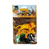 Yumurcak Toyz 0706 Vahşi Hayvanlar Poşetli Hayvan Oyun Seti Kız Erkek Çocuk Oyuncak Eğitici Oyuncaklar
