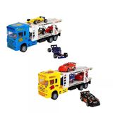 Yumurcak Toyz 1:32 Maxx Wheels 2 Katlı Transporter 4 Araçlı Tır 32Cm 1Adet Fiyatıdır Kız Erkek Çocuk Oyuncak Eğiti