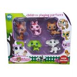 Yumurcak Toyz 5 Li Sevimli Kutulu Hayvanlar Kız Erkek Çocuk Oyuncak Eğitici Oyuncaklar