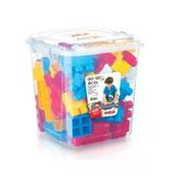 Yumurcak Toyz 5063 Dolu Sandıkta Mega Blok 100 Parça Kız Erkek Çocuk Oyuncak Eğitici Oyuncaklar