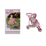 Yumurcak Toyz 9614 3 Tekerlekli Pembe Gri Puset Kız Erkek Çocuk Oyuncak Eğitici Oyuncaklar