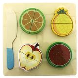 Yumurcak Toyz Ahşap Kesilebilir Meyveler Elma Karpuz Ananas Mandalina Kız Erkek Çocuk Oyuncak Eğitici Oyuncaklar