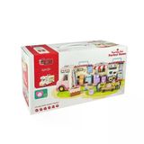 Yumurcak Toyz G0021 Sesli Aksesuarlı Açılıp-Katlanabilir Kutulu Karavan Kız Erkek Çocuk Oyuncak Eğitici Oyuncaklar