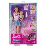 Yumurcak Toyz Hjy33 Mavi Saçlı Skipper Bebek Bakıcısı Ve Oyun Seti Kız Erkek Çocuk Oyuncak Eğitici Oyuncaklar