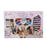 Yumurcak Toyz Hobi Set 3 İn 1 Set Boncuk Takı Tasarım Seti Kız Erkek Çocuk Oyuncak Eğitici Oyuncaklar