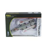 Yumurcak Toyz Hw777-19B Metal Çek Bırak Uçak -Canem Oyuncak Kız Erkek Çocuk Oyuncak Eğitici Oyuncaklar