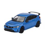 Yumurcak Toyz Mini Gt 1:64 Honda Civic Type R Boost Blue Pearl Kız Erkek Çocuk Oyuncak Eğitici Oyuncaklar