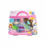 Yumurcak Toyz Pembe Saçlı Denizkızı Maylla Resif Mini Oyun Seti Kız Erkek Çocuk Oyuncak Eğitici Oyuncaklar