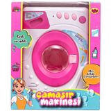 Yumurcak Toyz Pilli Işıklı Ve Sesli Çamaşır Makinesi 02604 Kız Erkek Çocuk Oyuncak Eğitici Oyuncaklar