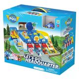 Yumurcak Toyz Polı Mrt-664 Sesli Robocar Poli Lets Go Ana Merkez Oyun Seti Kız Erkek Çocuk Oyuncak Eğitici Oyuncak