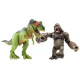 Yumurcak Toyz Primal Clash Gorilla Vs T-Rex Sesli Işıklı Oyun Seti Kız Erkek Çocuk Oyuncak Eğitici Oyuncaklar