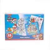 Yumurcak Toyz Pw7930 Paw Patrol Boyamalı Puzzle Kız Erkek Çocuk Oyuncak Eğitici Oyuncaklar