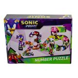 Yumurcak Toyz Sonic Numara Puzzle Kız Erkek Çocuk Oyuncak Eğitici Oyuncaklar