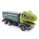 Yumurcak Toyz Sürtmeli T-Rex Kafalı Mini Konteynır Tır Kız Erkek Çocuk Oyuncak Eğitici Oyuncaklar