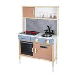 Yumurcak Toyz T1024 Ahşap Oyun Mutfağı -Okutan Hobi Kız Erkek Çocuk Oyuncak Eğitici Oyuncaklar