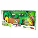 Yumurcak Toyz Yeşil Sarı Ok Yay Seti Kız Erkek Çocuk Oyuncak Eğitici Oyuncaklar