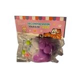 yumurcakstore Kedi patisi taba sukuşi squishy stres oyuncağı yumuşacık jel oyuncak skuşi çift renk MOR BEYAZ