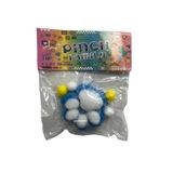 yumurcakstore Kedi patisi taba sukuşi squishy stres oyuncağı yumuşacık jel oyuncak skuşi tüylü mavi