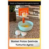 #Yumurta Basket Potası Şeklinde Yumurta Ayırıcı Aparat Pratik Sarı Ve Beyaz Ayırma Aparatı Kolay
