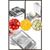 Yumurta Dilimleyici Paslanamaz Çelik Yumurta Meyve Sebze Kahvaltılık Dilimleyici Telli